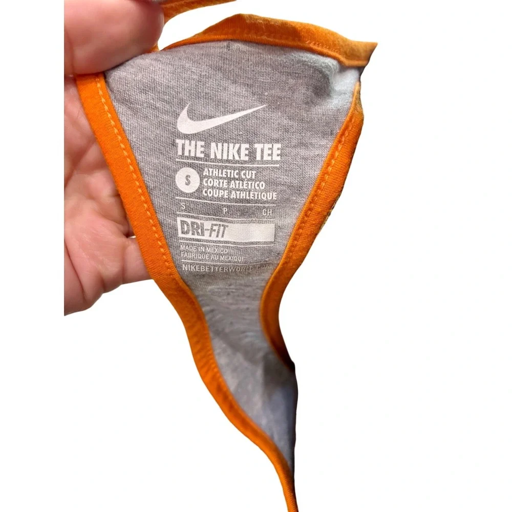 Nike Tennessee Volunteers Racerback Tank Top Gray Orange Trim Vols‎